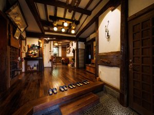 あたたかみのある空間が広がります。