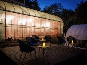 都内とは思えない、自然に囲まれた場所です。